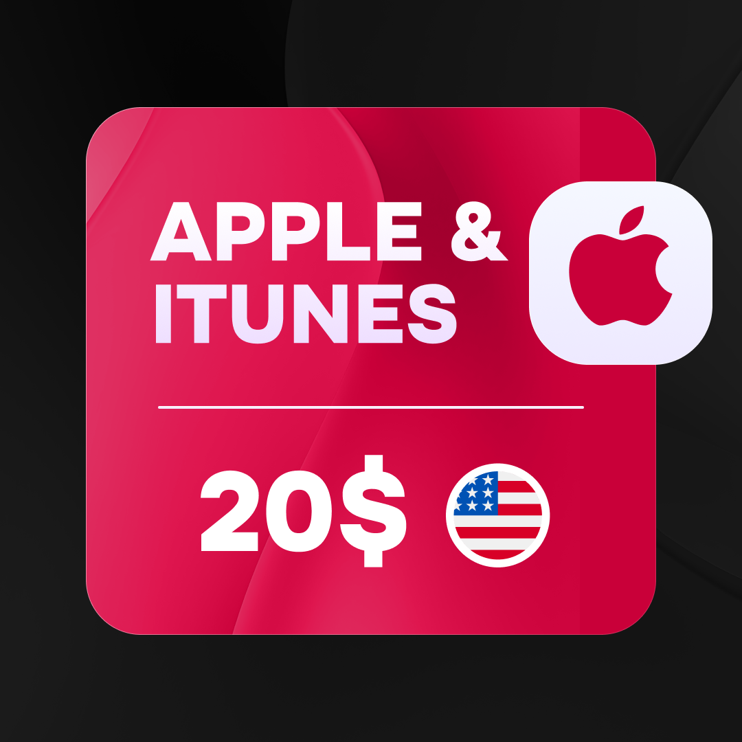 20 USD (США) | Подарочная карта Apple & iTunes