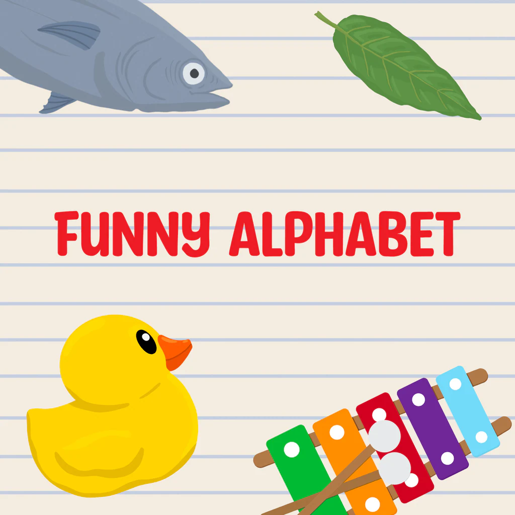 Funny Alphabet - Korobok.store