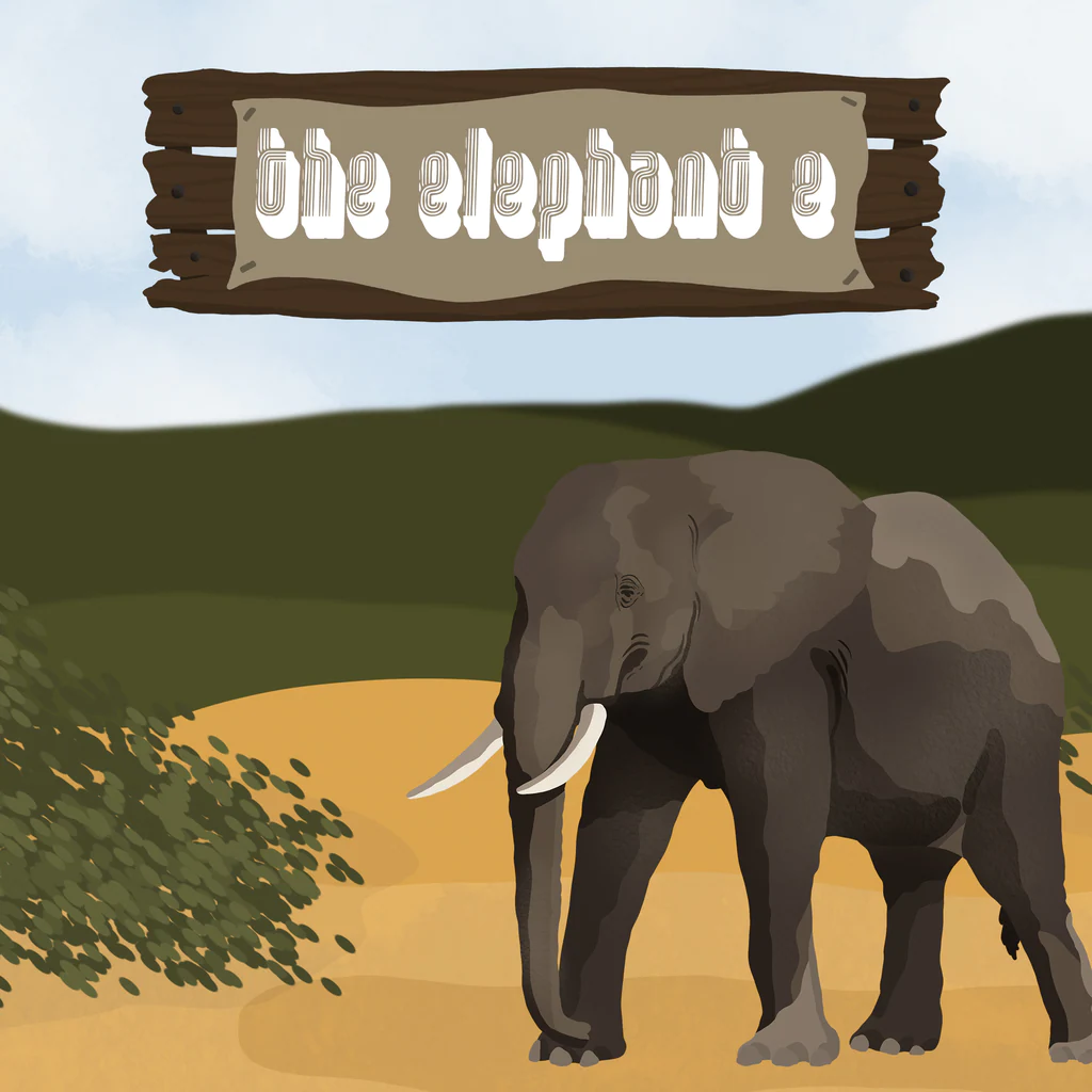 The Elephant E - Korobok.store