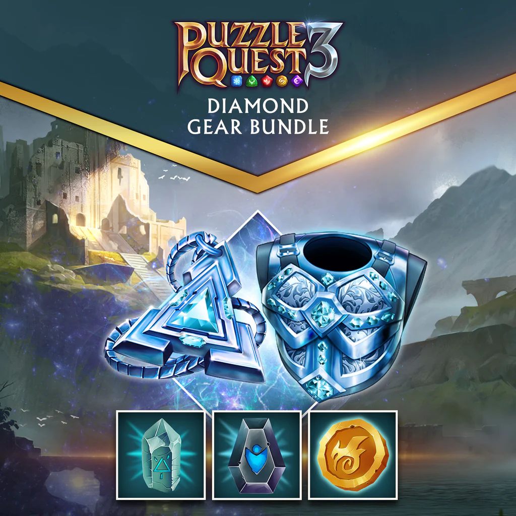 PUZZLE QUEST 3 - Diamond Gear Bundle - Korobok.store