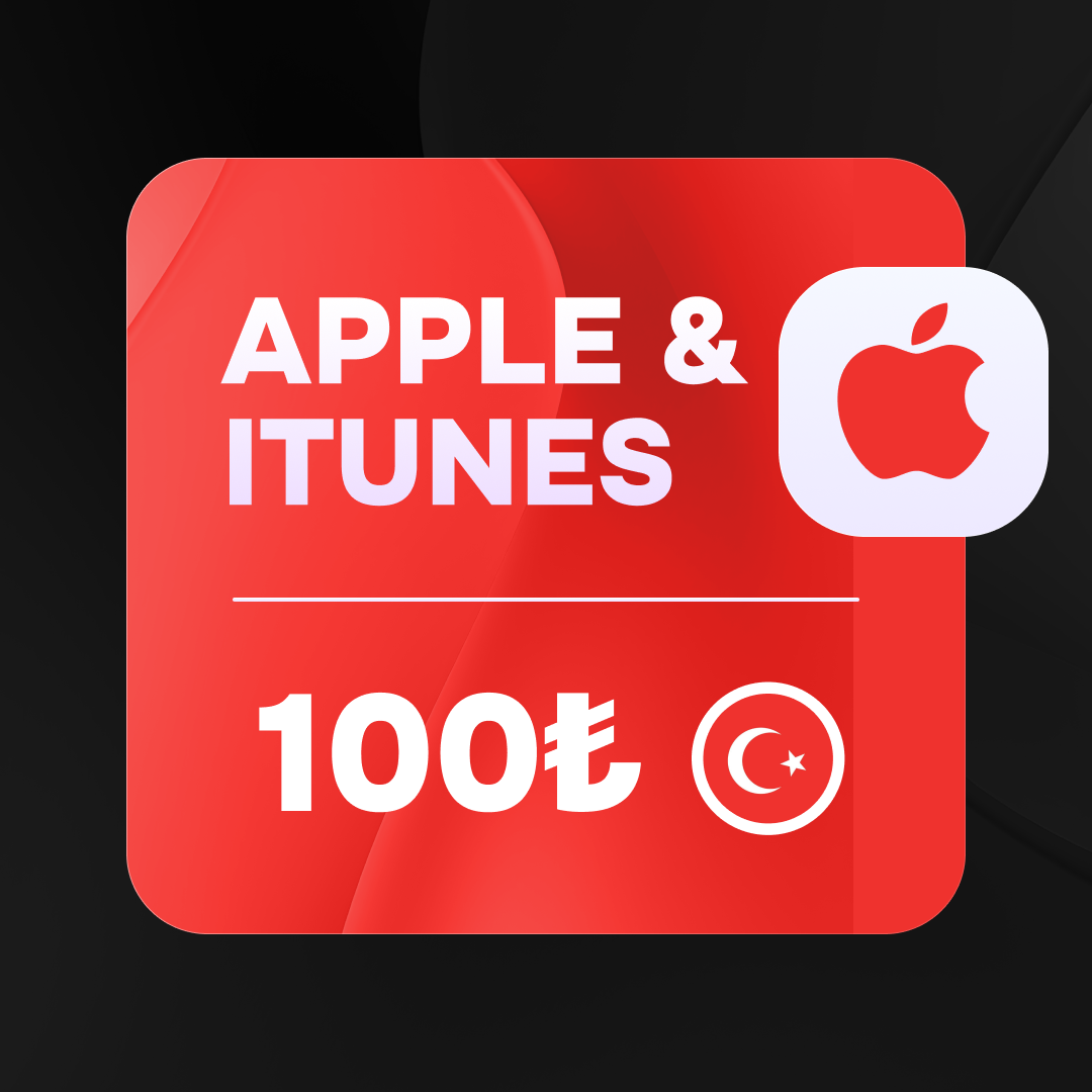 100 TRY (Турция) | Подарочная карта Apple & iTunes