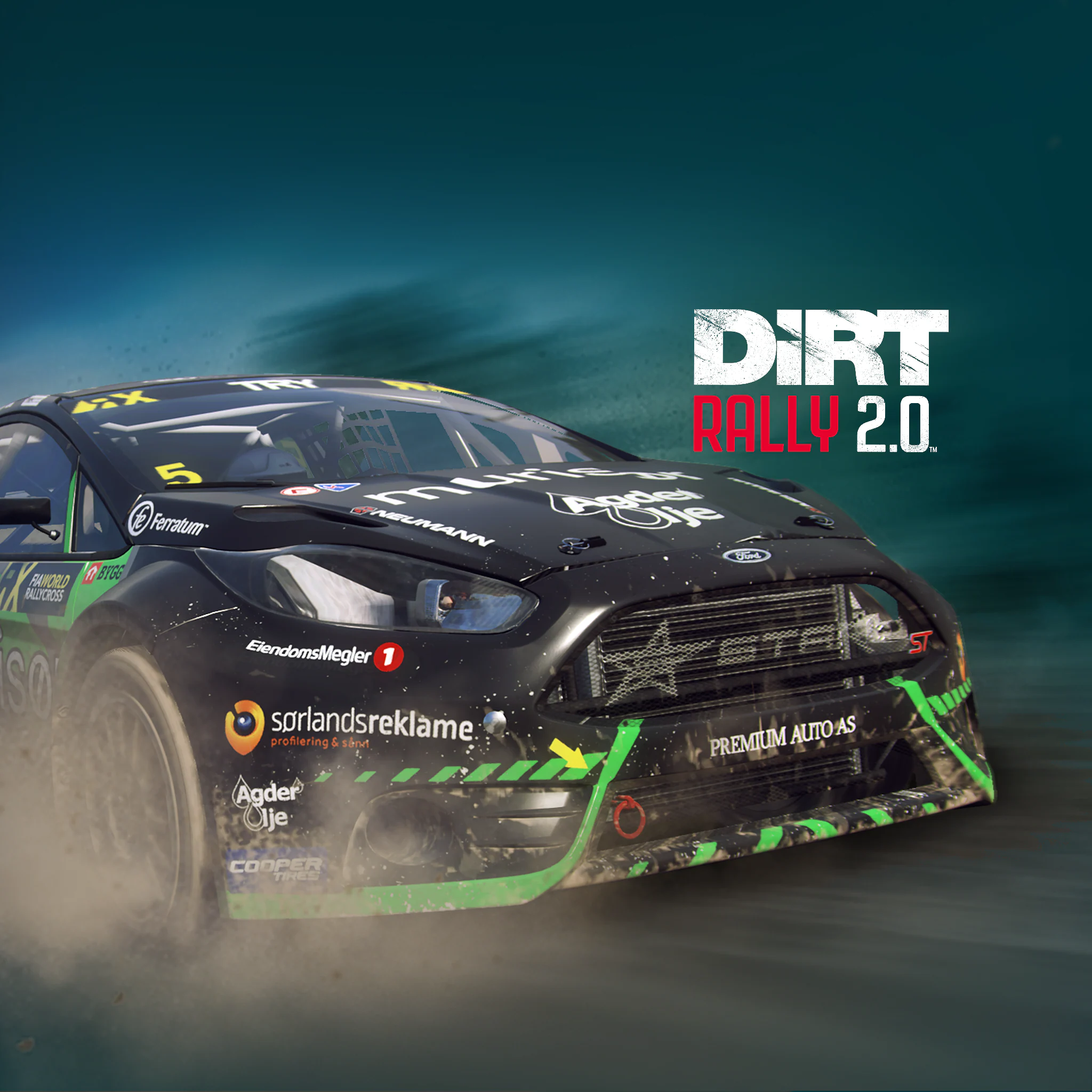 DiRT Rally 2.0 - Ford Fiesta Rallycross (STARD) - Korobok.store