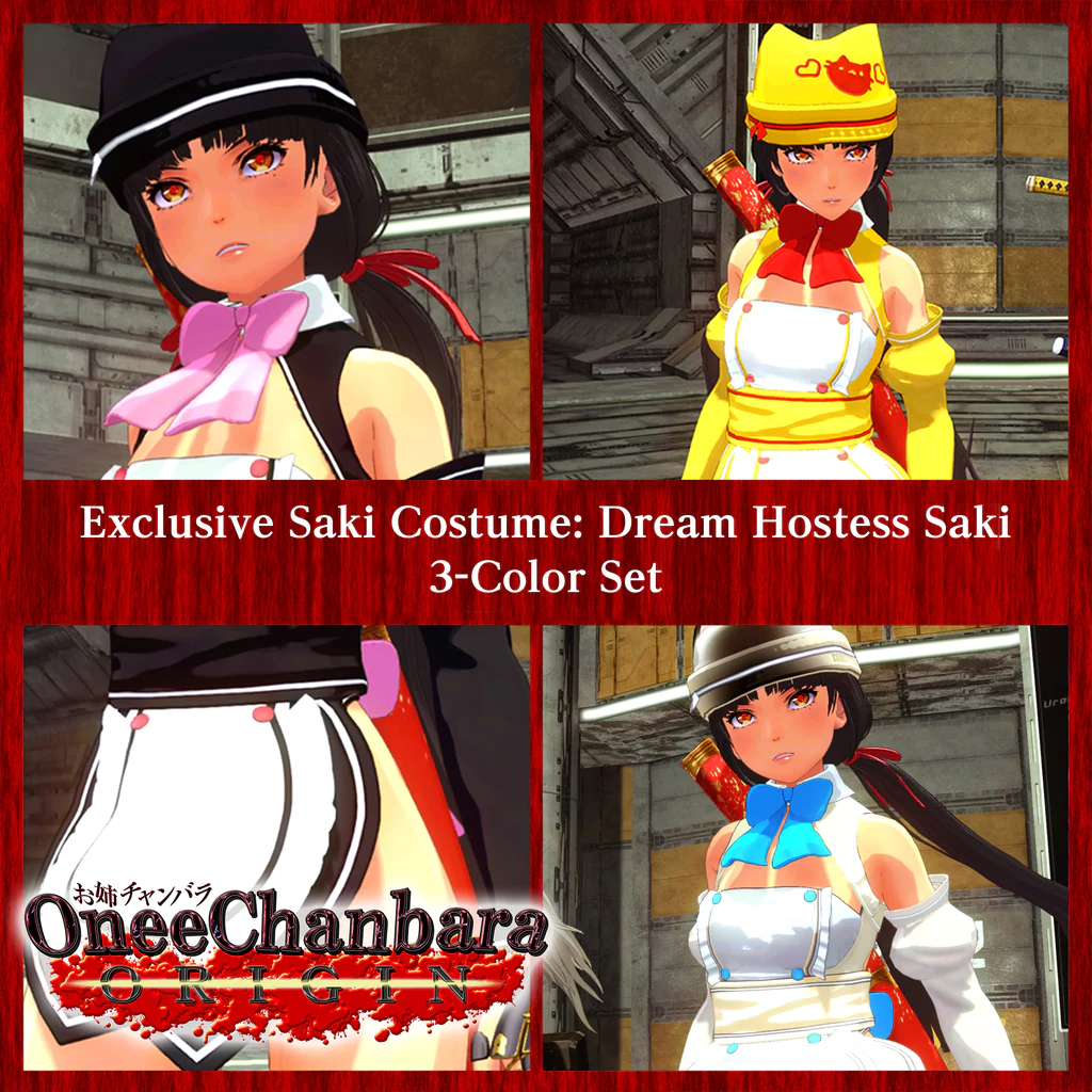 Exclusive Saki Costume: Dream Hostess Saki 3-Color Set - Korobok.store