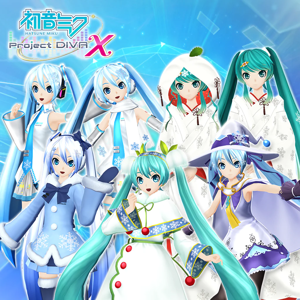 Hatsune Miku: Project DIVA X - Snow Miku 2010-2015 Pack - Korobok.store