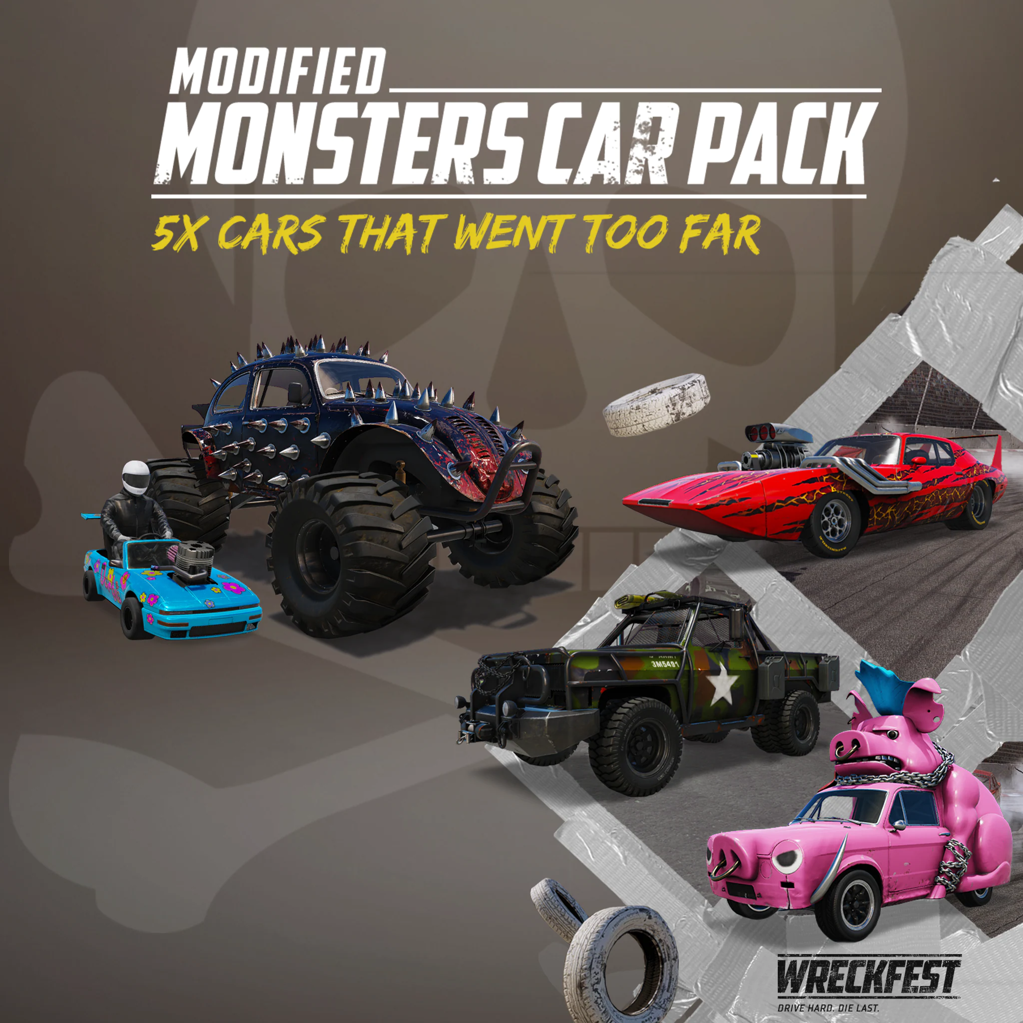 Wreckfest - Modified Monsters Car Pack - Korobok.store