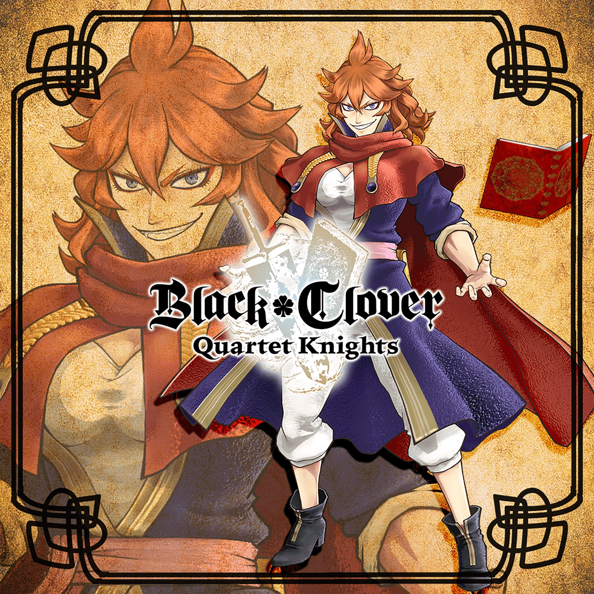 BLACK CLOVER: QUARTET KNIGHTS Royal Magic Knight Set - Red - Korobok.store