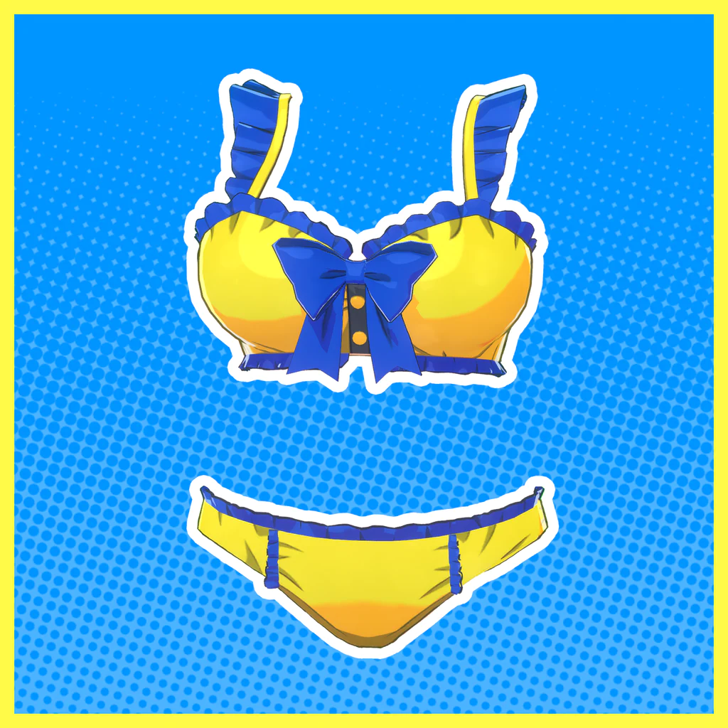 Maid Bikini (Lemon Yellow) - Korobok.store