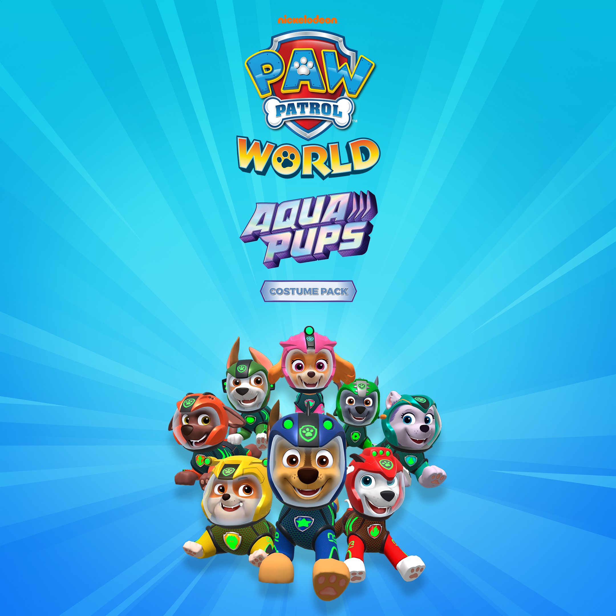 Paw Patrol World Aqua Pups Costume Pack для Xbox Korobokstore 