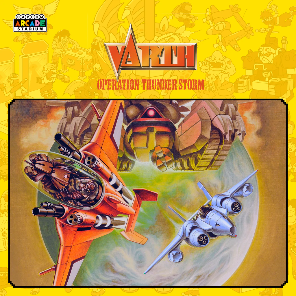 Capcom Arcade Stadium：VARTH - Operation Thunderstorm - - Korobok.store