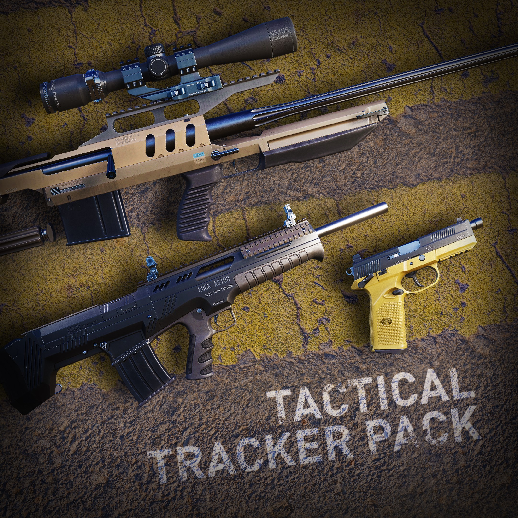 Купить игру Tactical Tracker Weapons Pack для Xbox за 224 на Korobok.Store  - Korobok.store