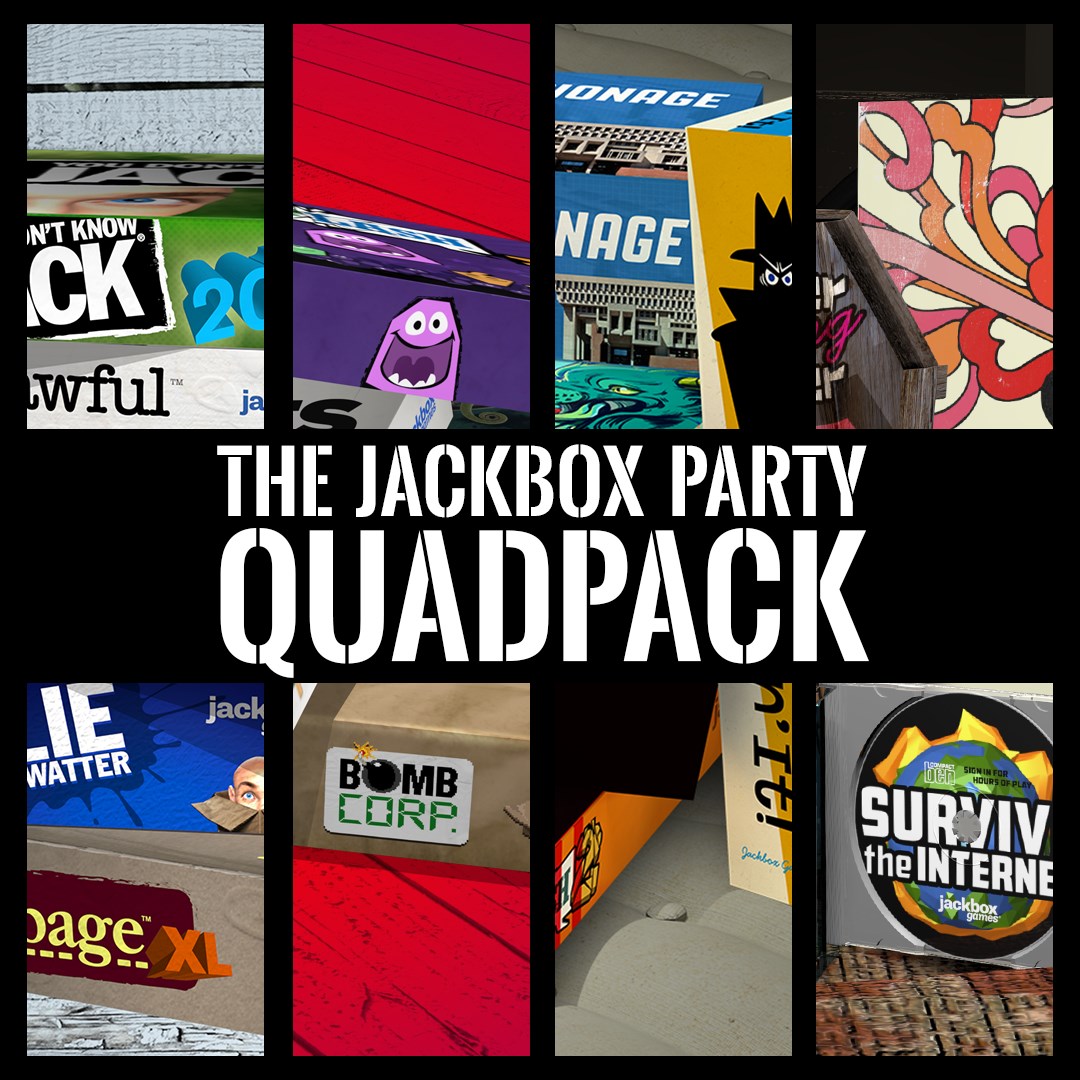 Купить игру The Jackbox Party Quadpack для Xbox за 391 на Korobok.Store -  Korobok.store