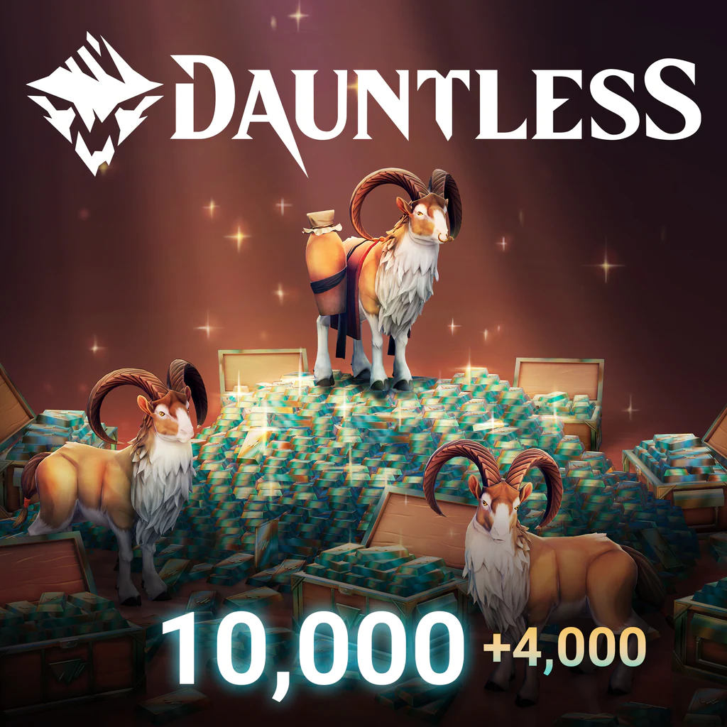 Dauntless - 10,000 (+4,000 Bonus) Platinum - Korobok.store