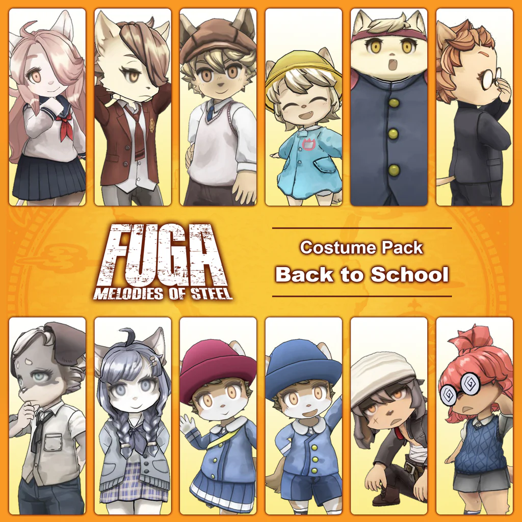 Fuga: Melodies of Steel - Back to School Costume Pack - Korobok.store