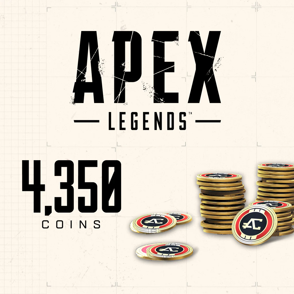 Apex Legends™: 4000 монет Apex (+350 бонусных)