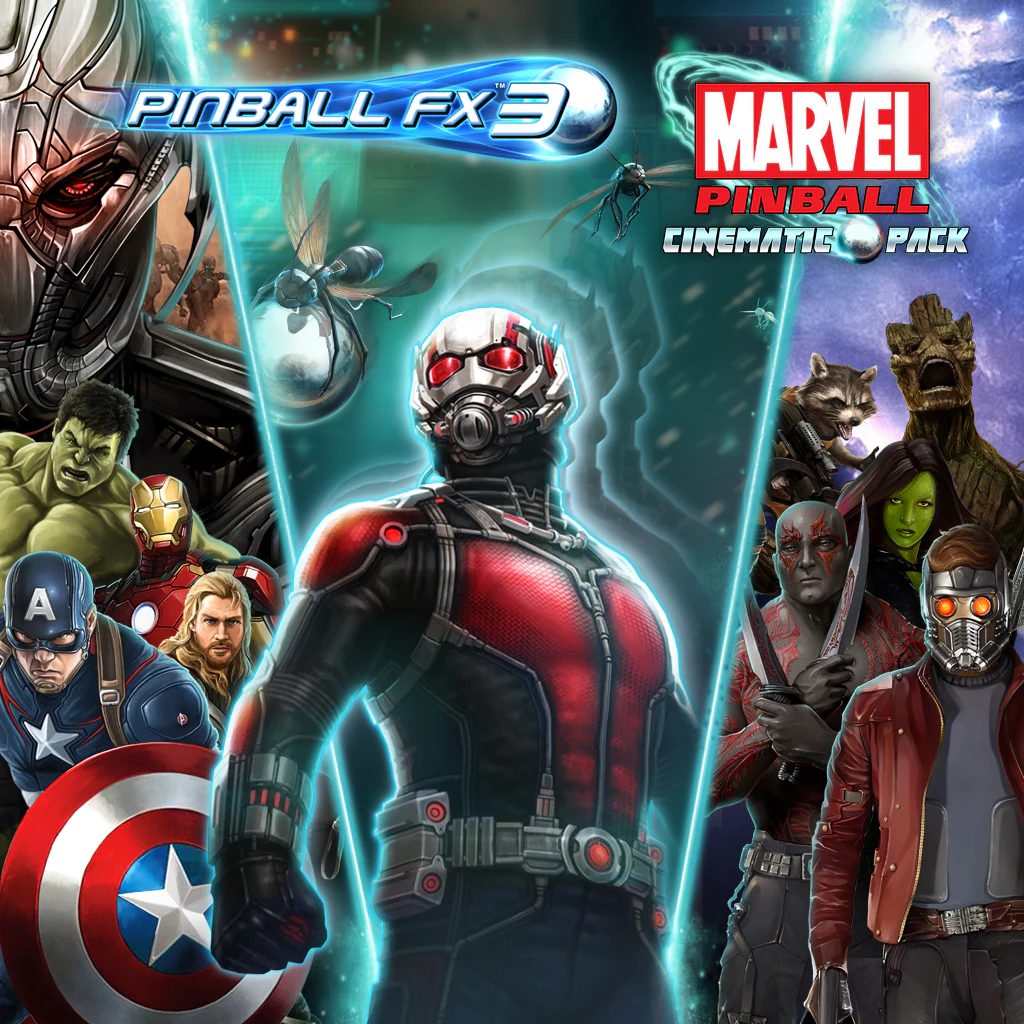 Pinball FX3 - Marvel Pinball: Cinematic Pack - Korobok.store