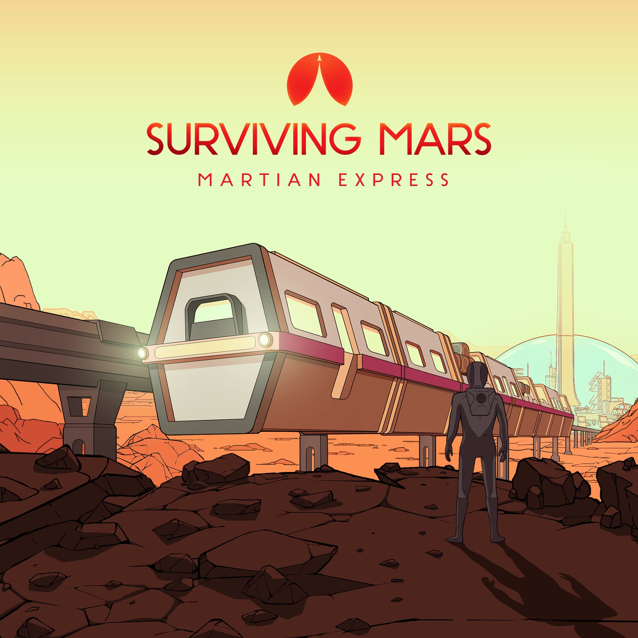 Марсианский экспресс. Сурвайвинг Марс. Surviving Mars игра. Surviving Mars обложка. Survivor Mars.