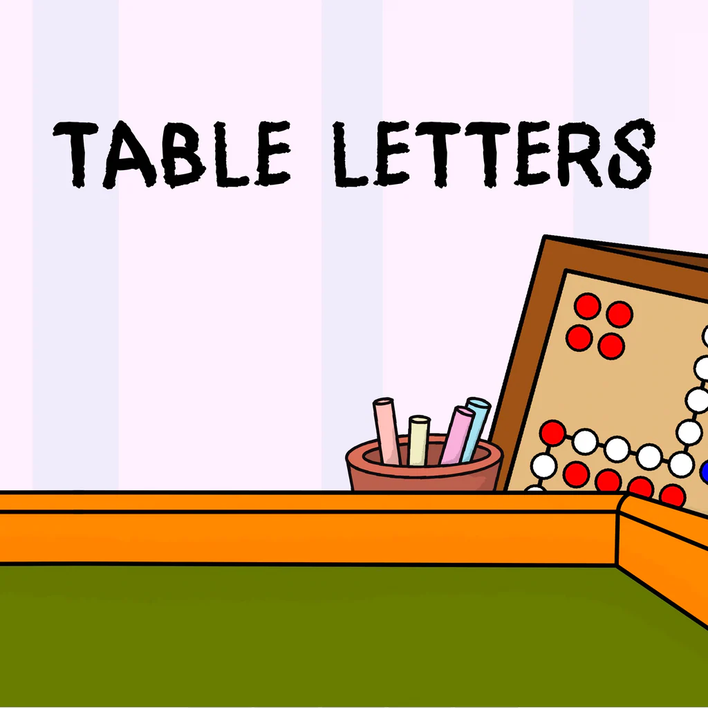 Table Letters - Korobok.store