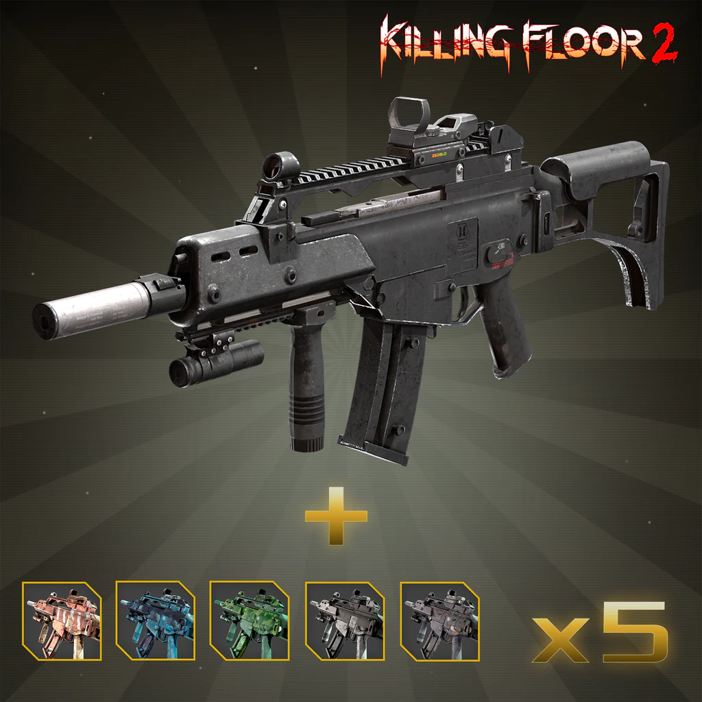 Killing Floor 2 - G36C Assault Rifle Weapon Bundle - Korobok.store