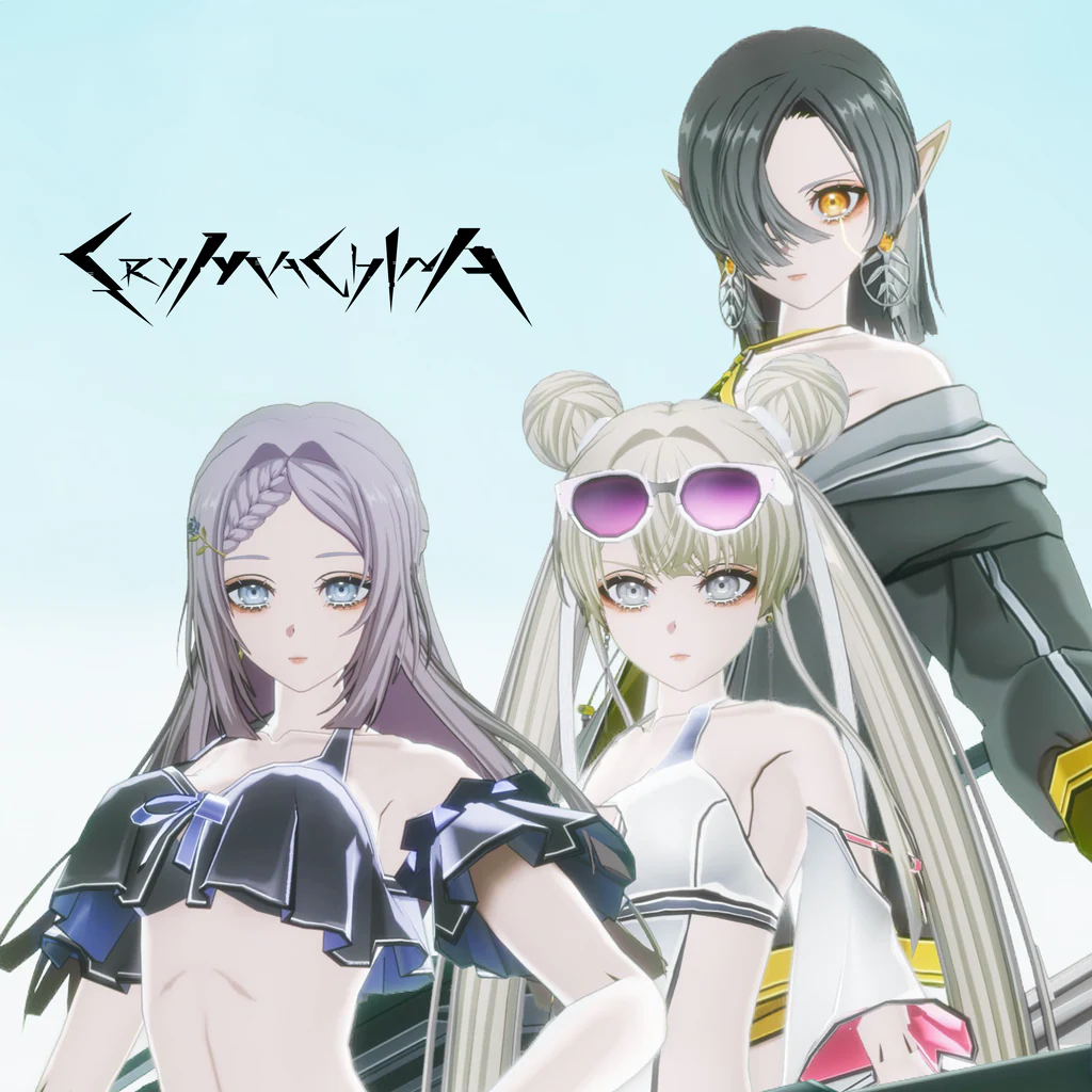 CRYMACHINA - Swimsuit Set - Korobok.store