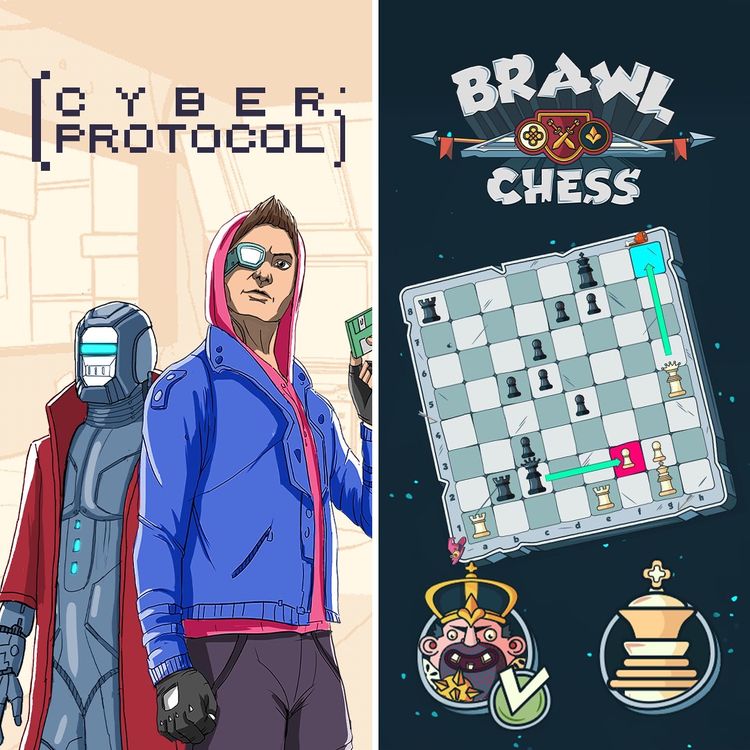 Купить игру Brawl Chess - Gambit + Cyber Protocol для Xbox за 297 на  Korobok.Store - Korobok.store