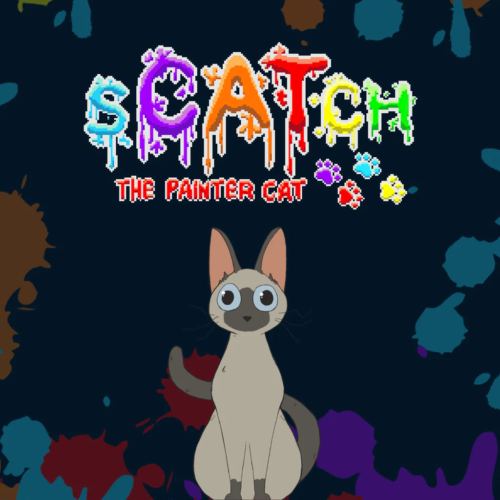 sCATch: The Painter Cat - Korobok.store