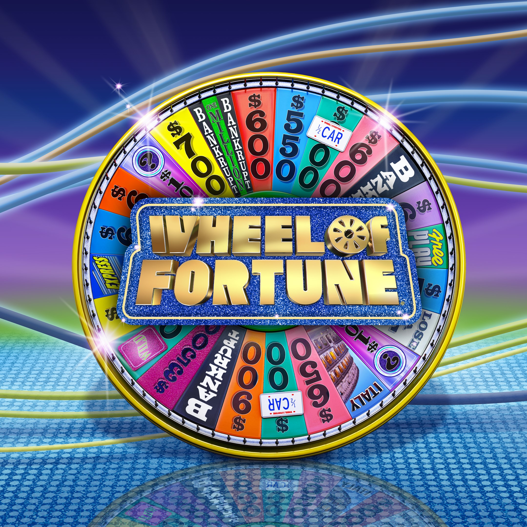 Wheel of fortune progressive quarter slot machine