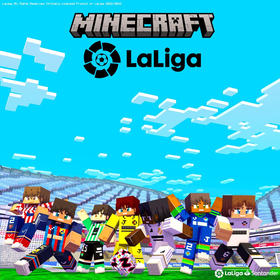 Купить игру Minecraft LaLiga Skin Pack для Xbox за 243 на Korobok.Store -  Korobok.store