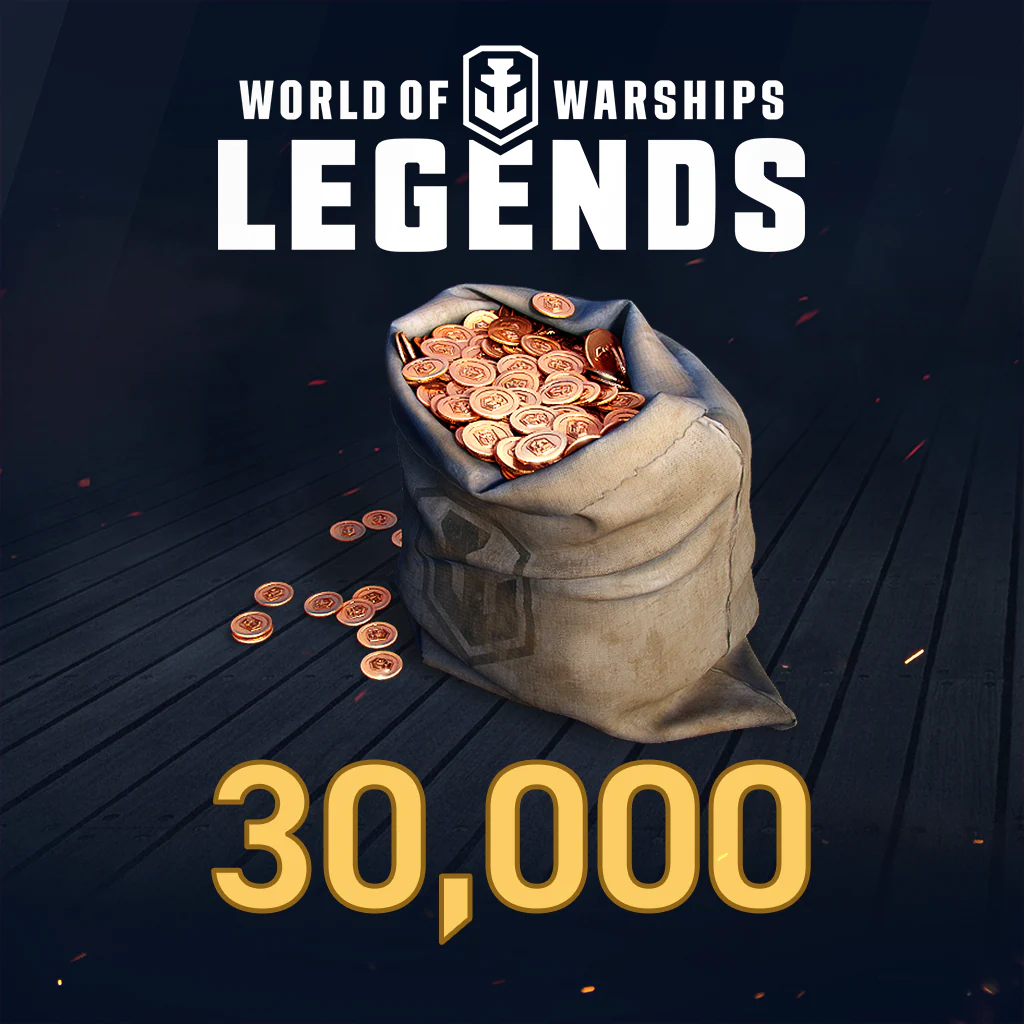 World of Warships: Legends - 30,000 Doubloons PS4 - Korobok.store