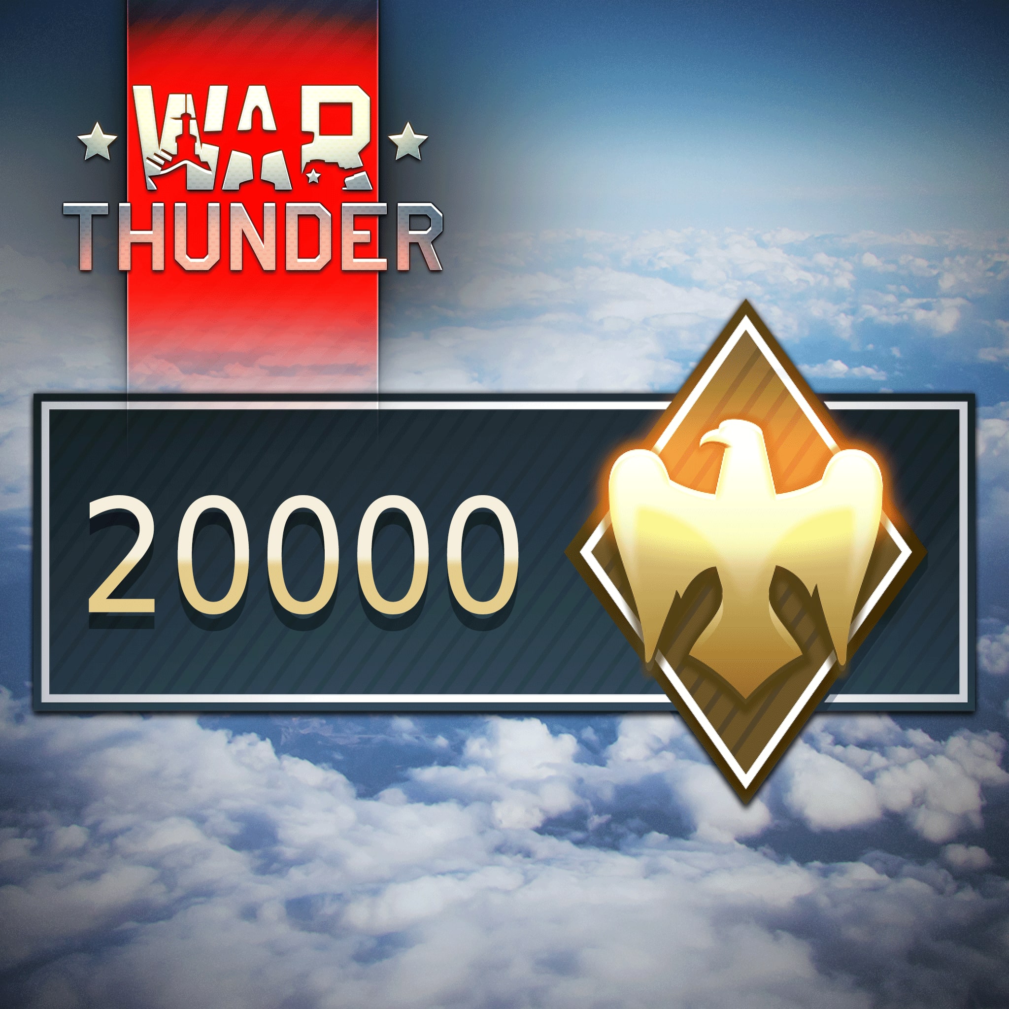 War Thunder - 20000 Golden Eagles - Korobok.store