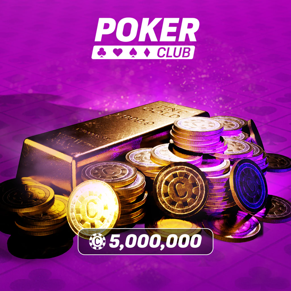 Poker Club: 5,000,000 Poker Chips - Korobok.store