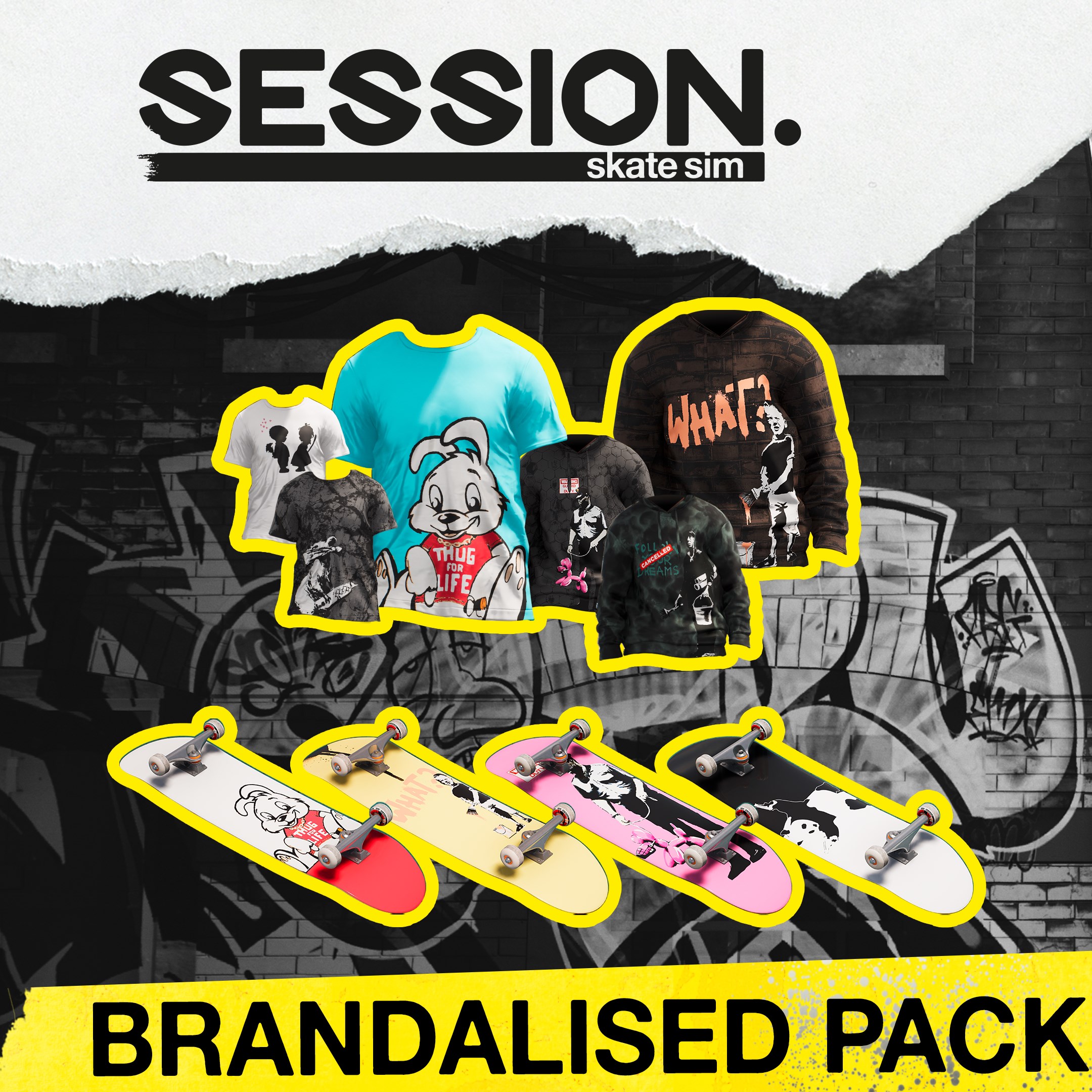 Купить игру Session: Skate Sim Brandalised® Pack для Xbox за 224 на  Korobok.Store - Korobok.store