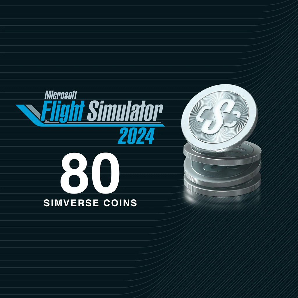 MSFS 2024 - 80 Simverse Coins Pack