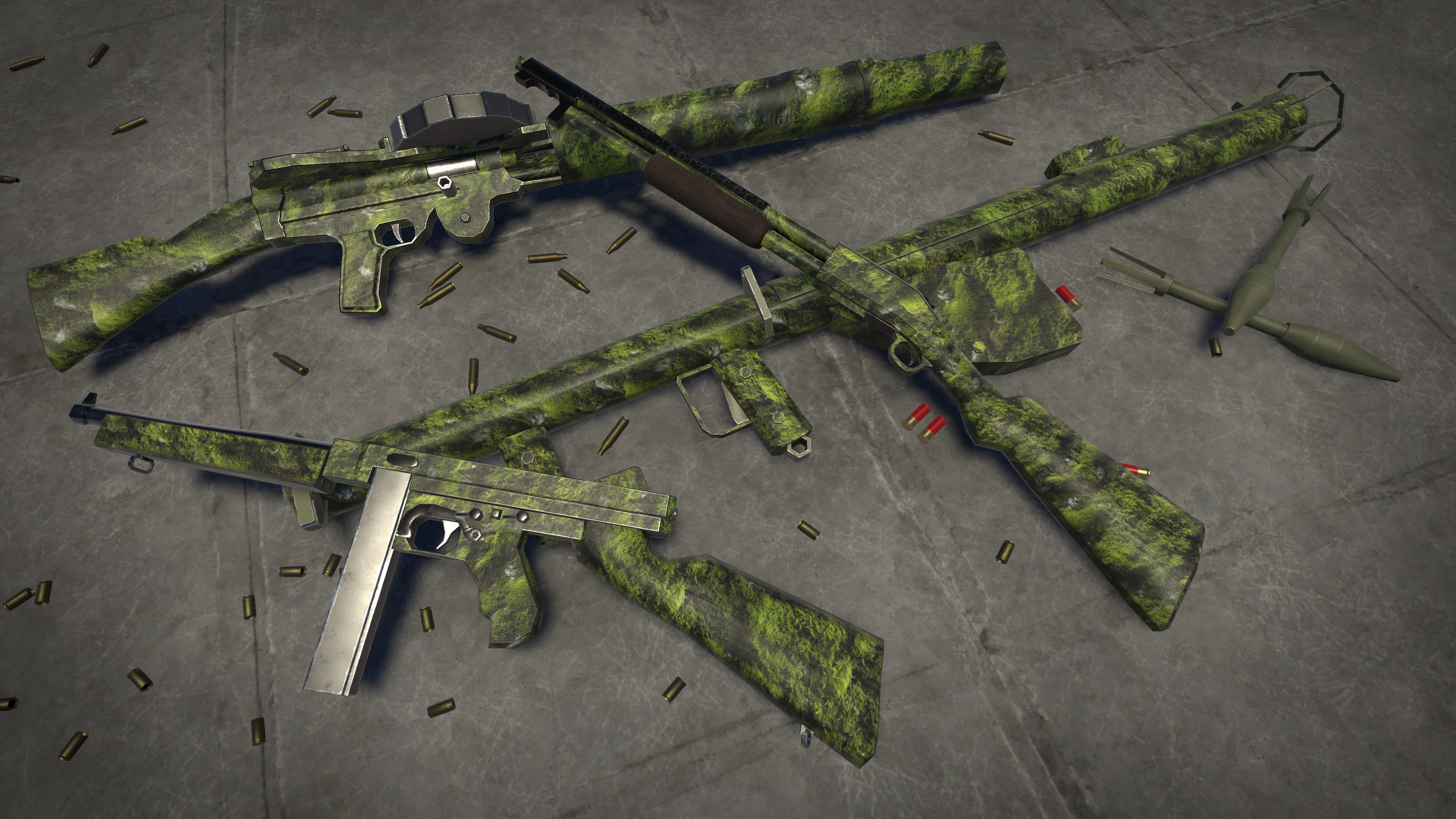 D-Day Enhancement - Moss Weapon Skin - Korobok.store