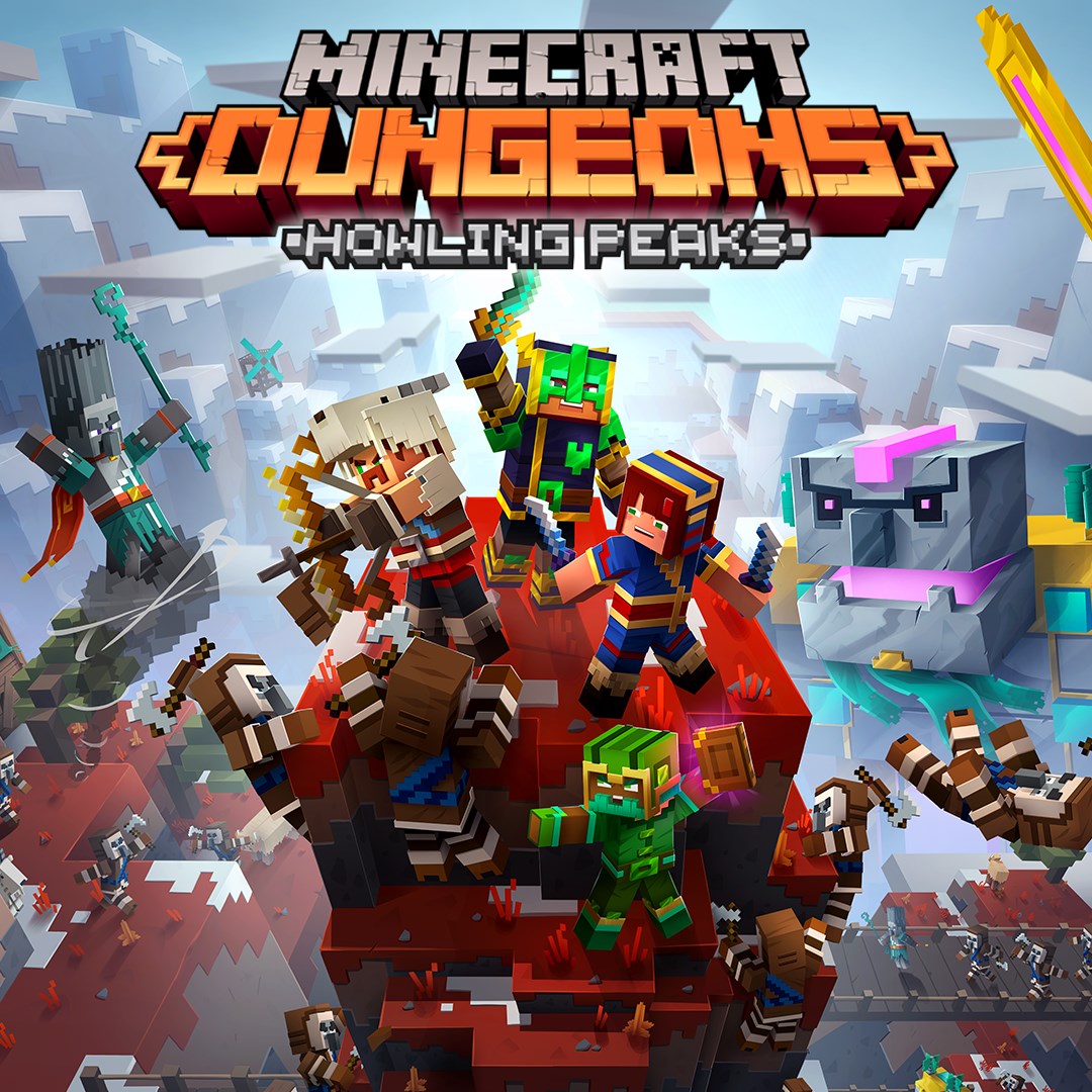 Купить игру Minecraft Dungeons: Воющие вершины для Xbox за 454 на  Korobok.Store - Korobok.store