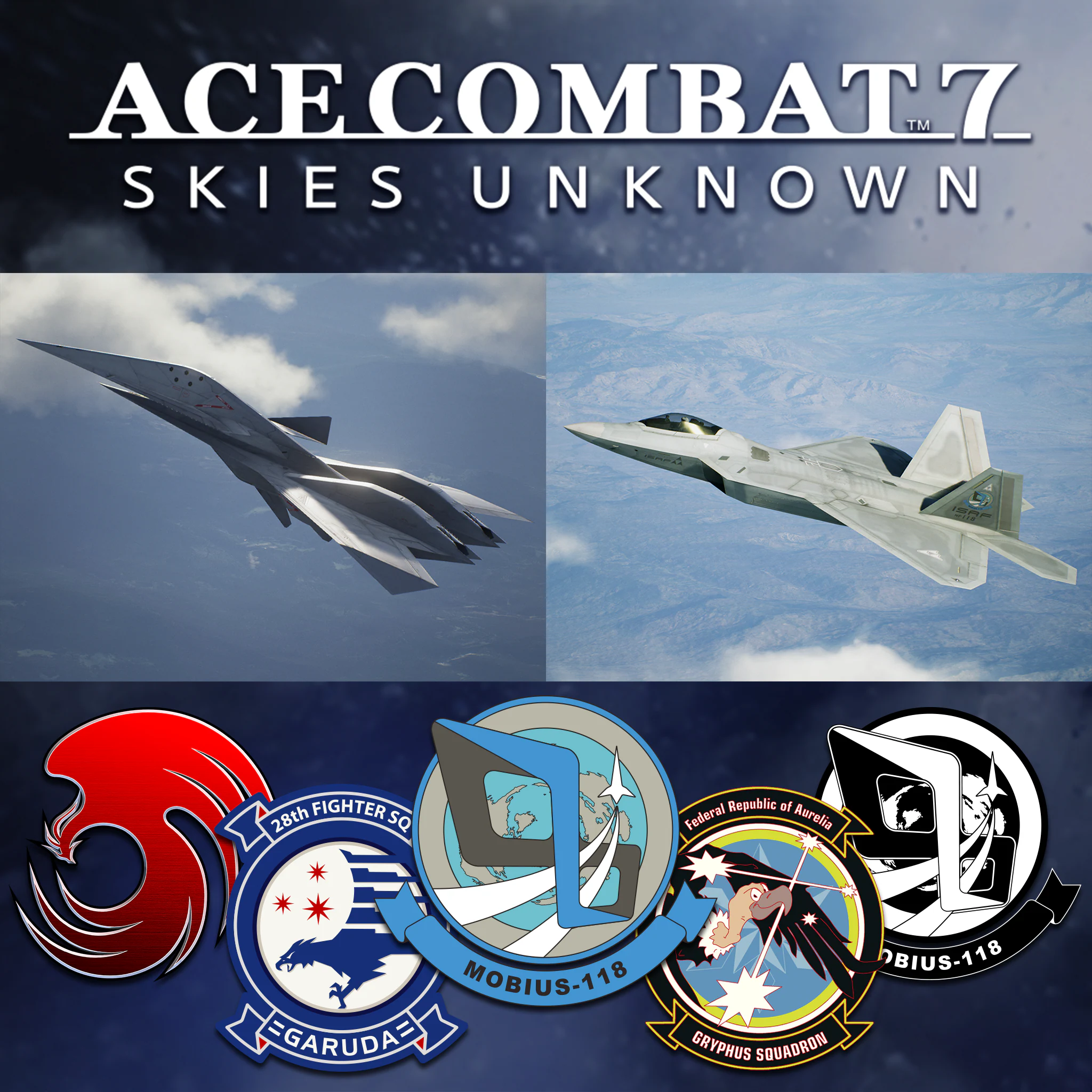 ACE COMBAT™ 7: SKIES UNKNOWN - ADF-11F Raven Set - Korobok.store