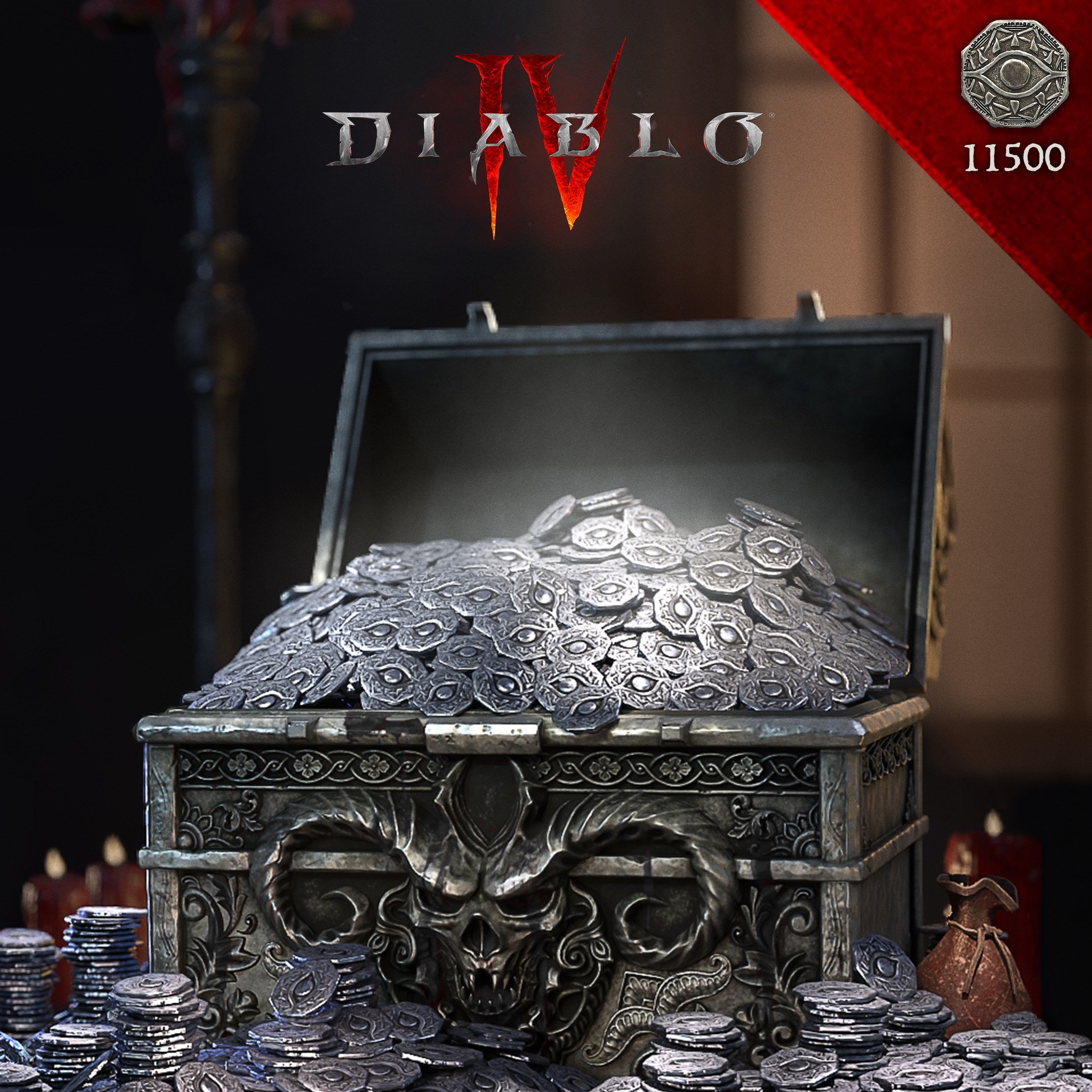 Купить игру Diablo® IV - 11 500 ед. платины: 10000 + 1500 ед. Платины для  Xbox за 6013 на Korobok.Store - Korobok.store