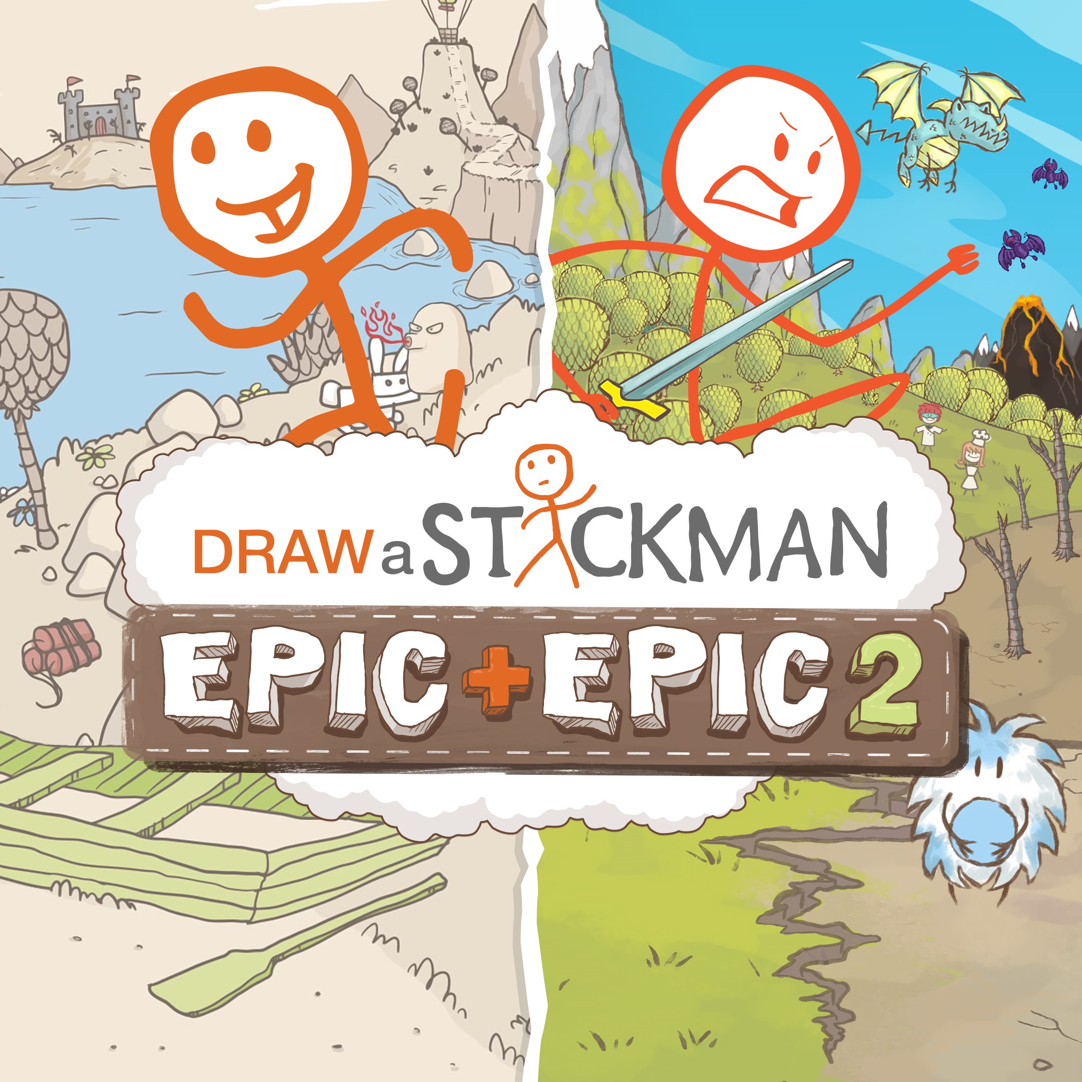 Купить игру Draw a Stickman: EPIC & EPIC 2 Xbox для Xbox за 245 на  Korobok.Store - Korobok.store