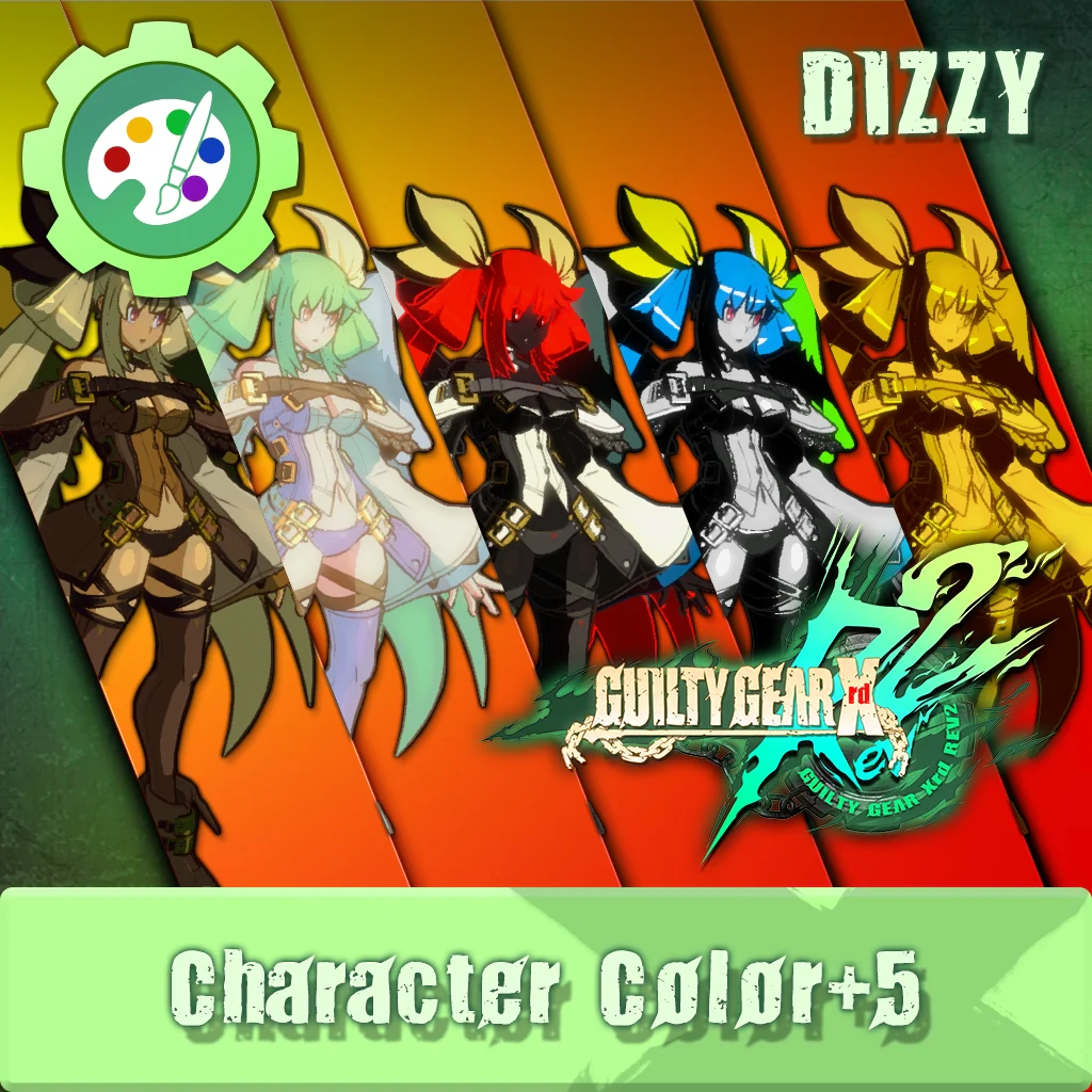 Guilty Gear Xrd Rev2 Additional Character Color Dizzy Korobokstore 1229