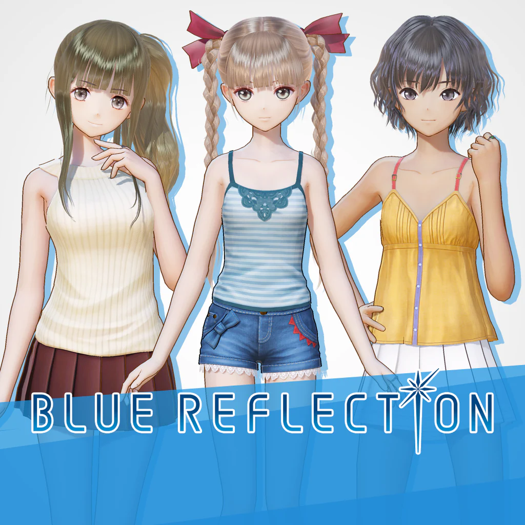 BLUE REFLECTION: Summer Outing Set B (Yuzu, Shihori, Kei) - Korobok.store