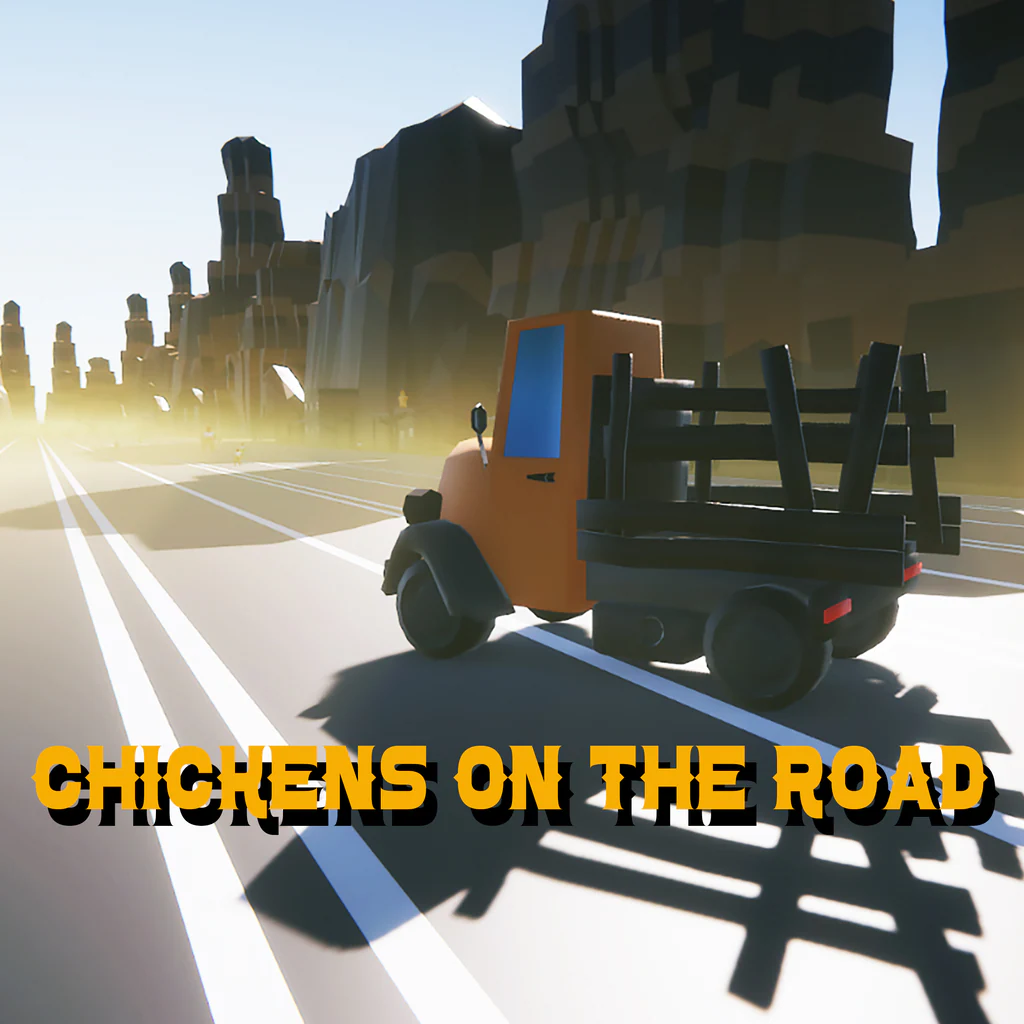 Chickens On The Road - Korobok.store