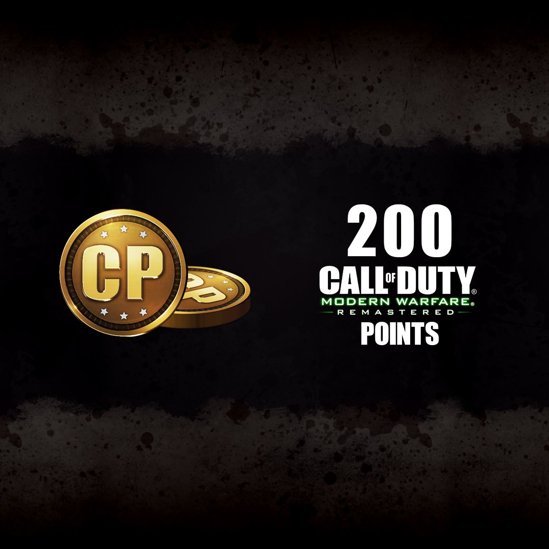 200 Call of Duty®: Modern Warfare® Remastered Points для Xbox