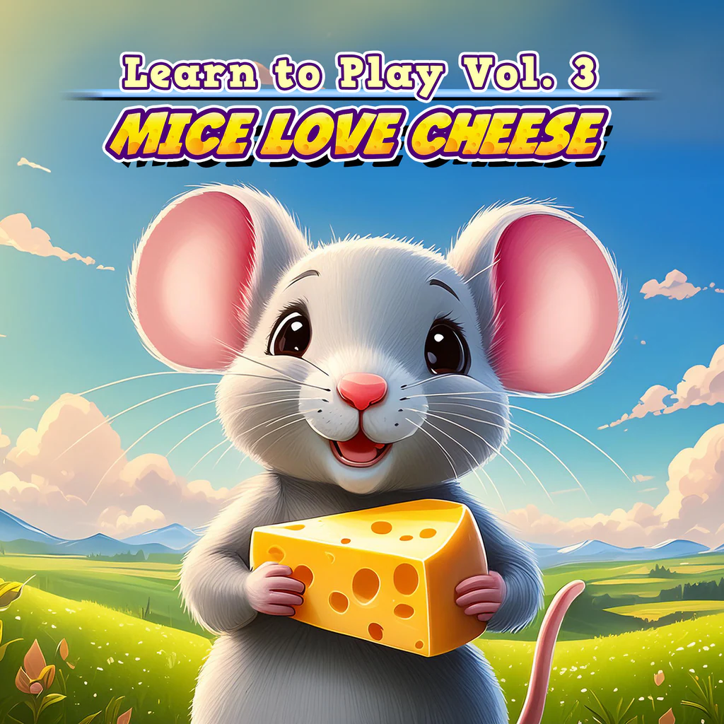 Learn to Play Vol. 3 - Mice Love Cheese - Korobok.store