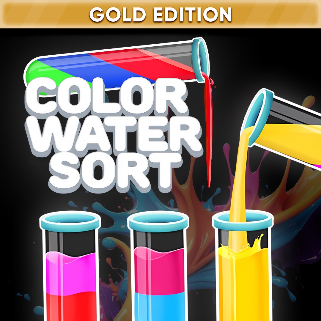 Color Water Sort: Gold Edition для Xbox