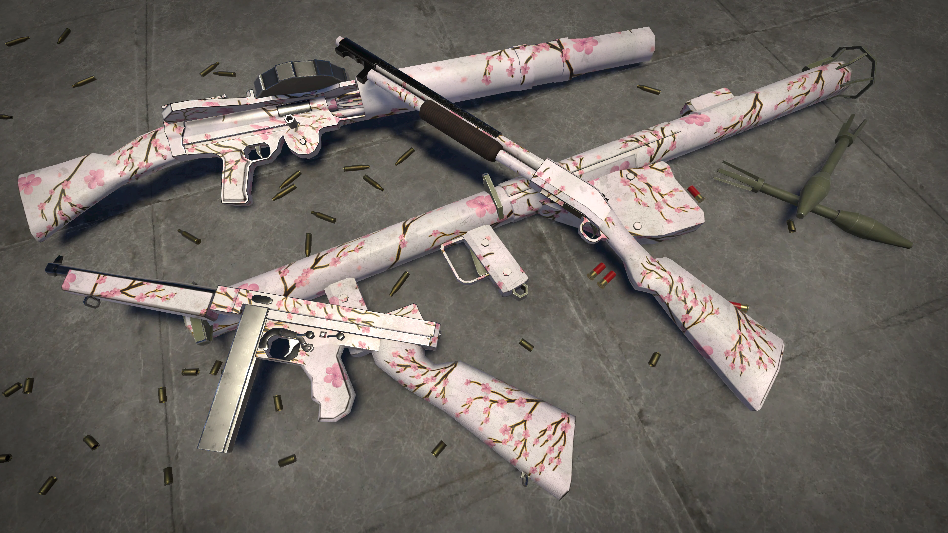 D-Day Enhanced - Sakura Weapon Skin - Korobok.store