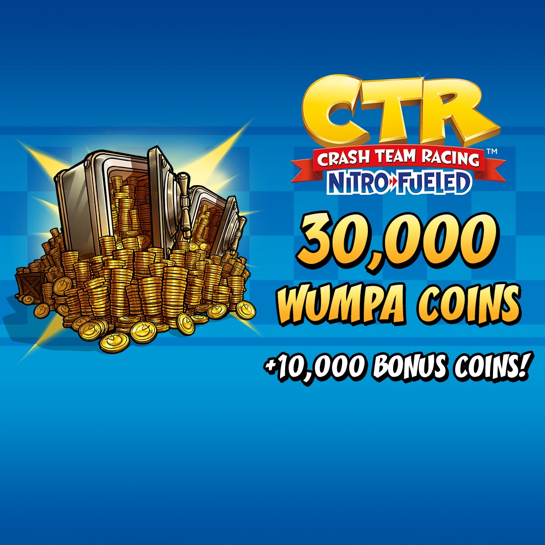 Купить игру Crash™ Team Racing Nitro-Fueled - 30000 (+10000) монет Wumpa  для Xbox за 601 на Korobok.Store - Korobok.store