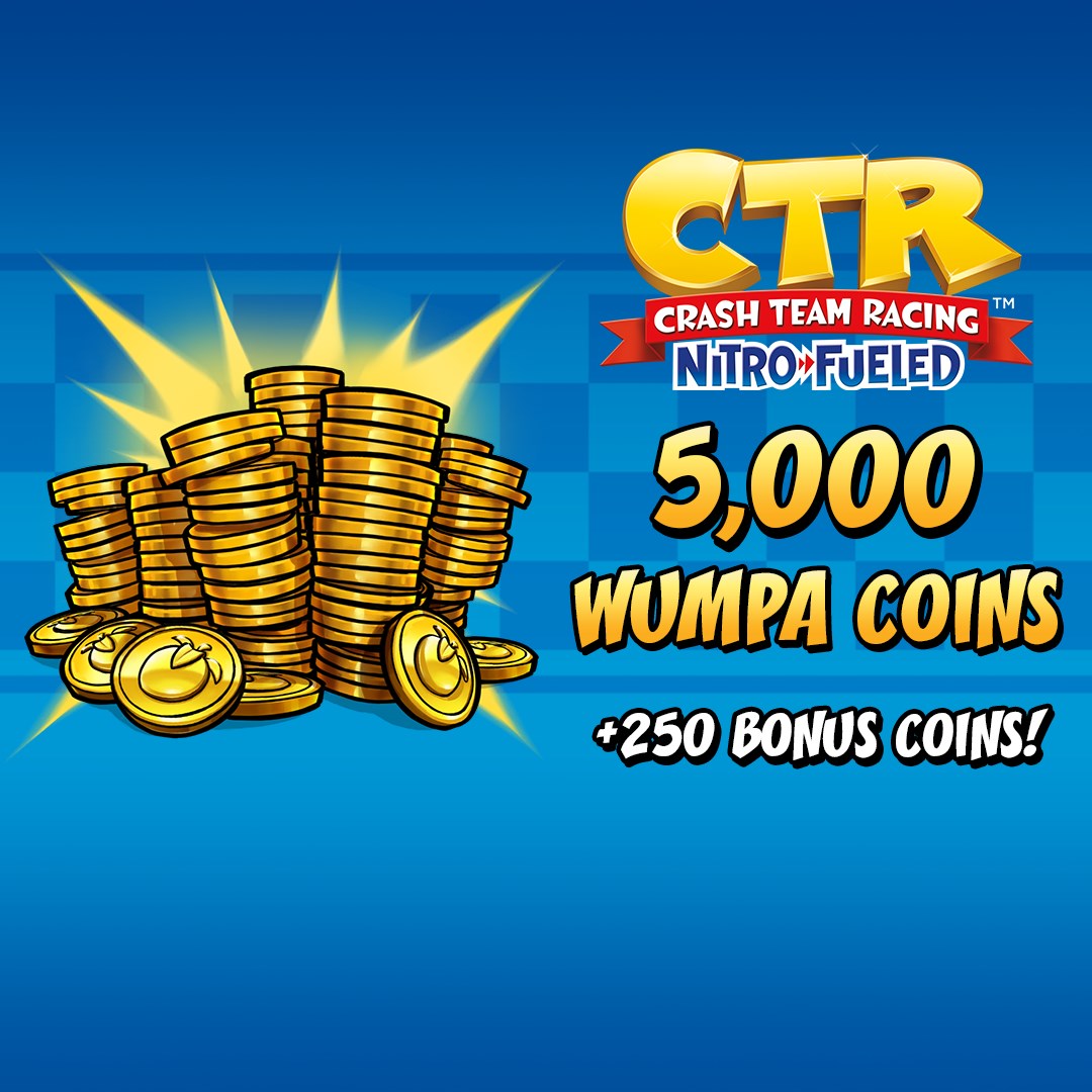 Купить игру Crash™ Team Racing Nitro-Fueled - 5000 (+250) монет Wumpa для  Xbox за 285 на Korobok.Store - Korobok.store