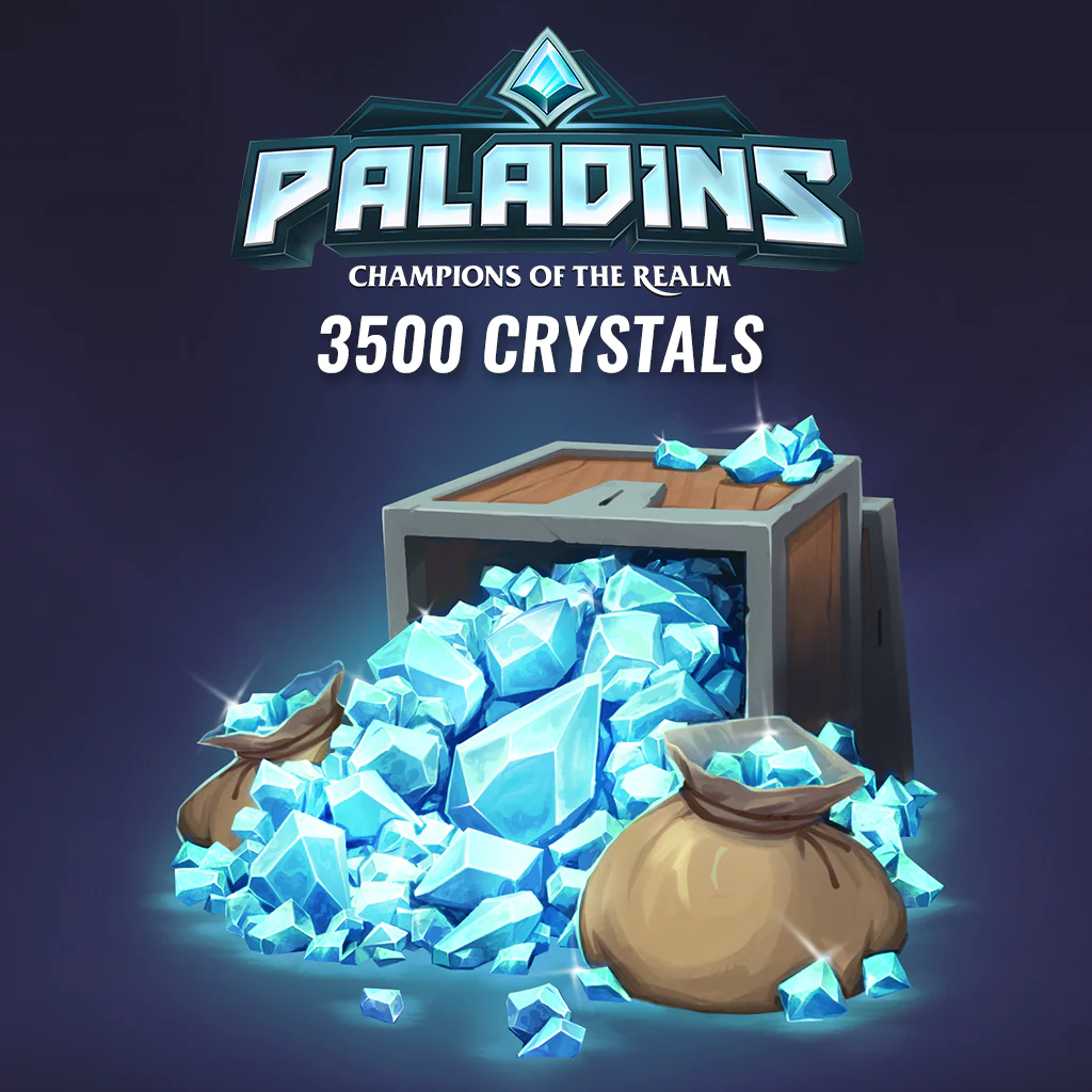 3500 Paladins Crystals - Korobok.store