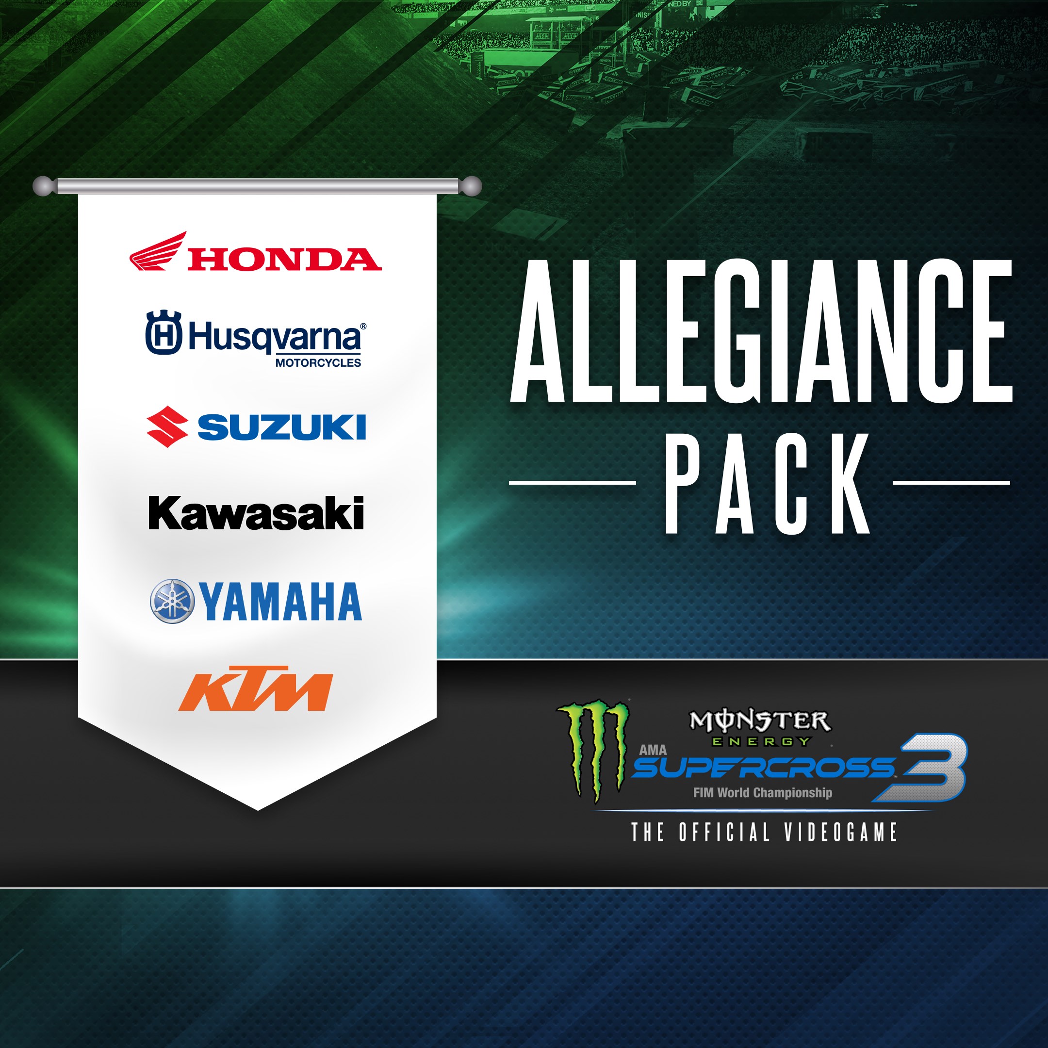 Купить игру Monster Energy Supercross 3 - Allegiance Pack для Xbox за 268  на Korobok.Store - Korobok.store