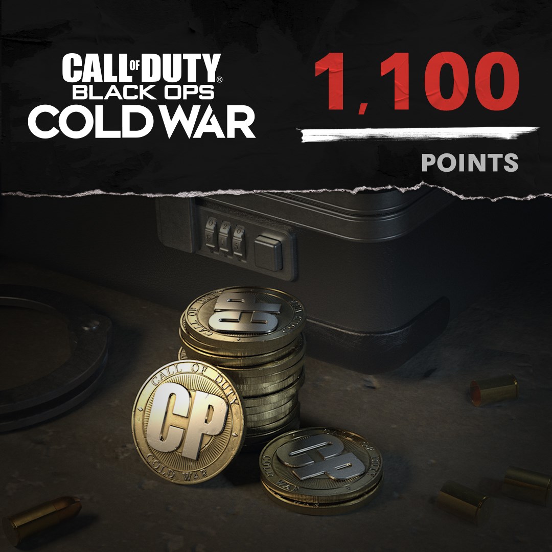 1,100 Call of Duty®: Black Ops Cold War Points для Xbox