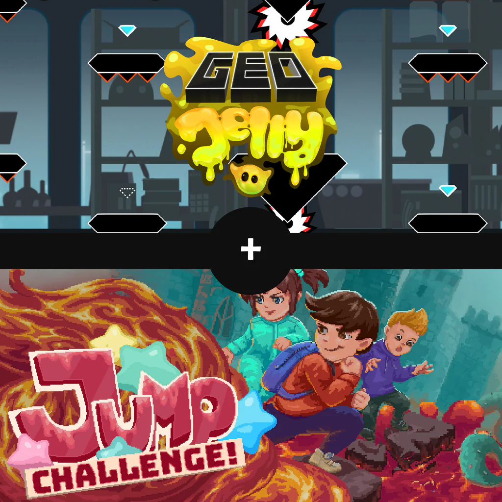 Jump Challenge! + GeoJelly Game Bundle - Korobok.store